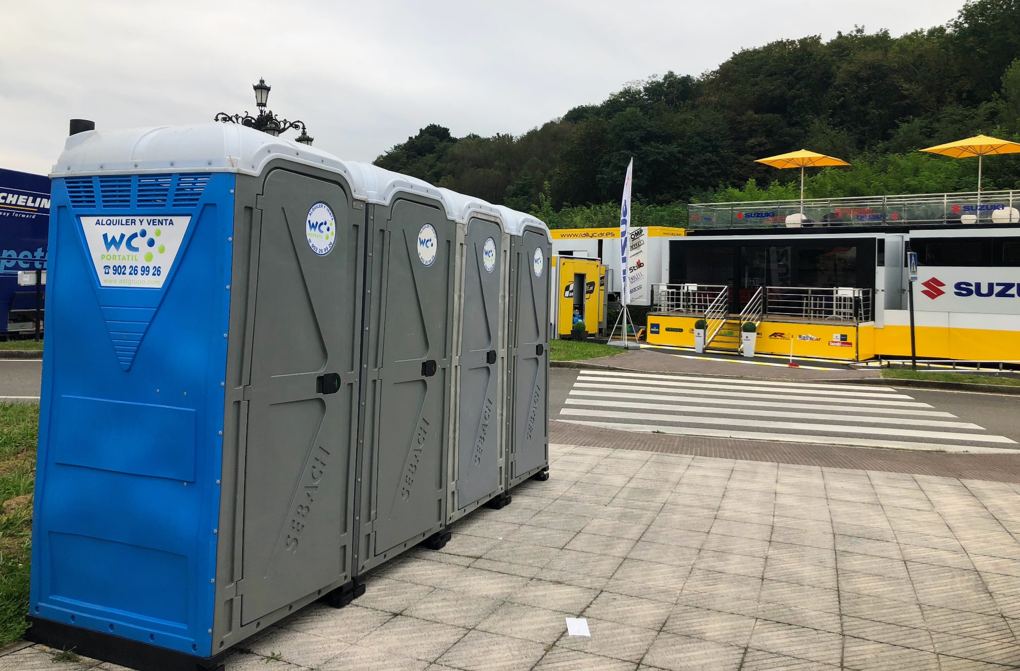 WC portátiles para eventos en Asturias
